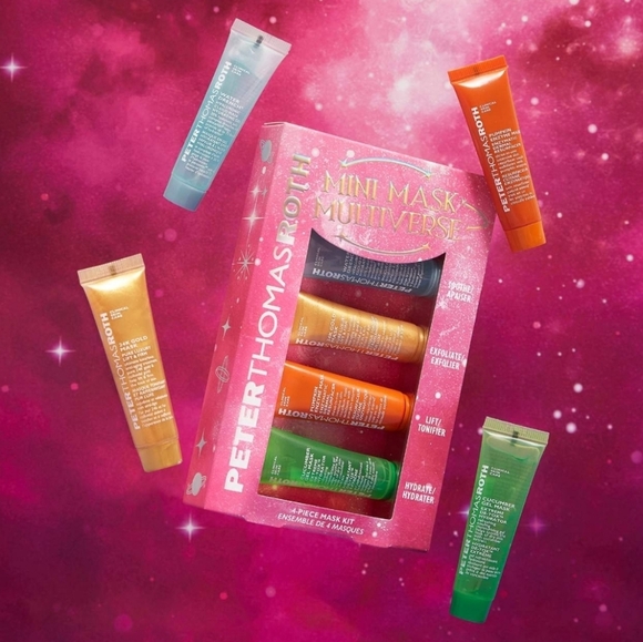 Peter Thomas Roth Mini Mask Multiverse, 4-piece Mask Set, 14ml x 4, New - Picture 3 of 5